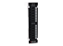 Intellinet Patch Panel, Cat6, Wall-mount, UTP, 12 Port, Black - Left-angle
