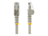 StarTech.com 2m CAT6 Ethernet Cable, 10 Gigabit Snagless RJ45 650MHz 100W PoE Patch Cord, CAT 6 10GbE UTP Network Cable w/Strain Relief, Grey, Fluke Tested/Wiring is UL Certified/TIA - Multi-angle