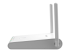 Yealink W90B - Cordless phone base station / VoIP phone base station with caller ID - Right side