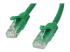 Startech 2m CAT6 Ethernet Cable, 10 Gigabit Snagless RJ45 650MHz 100W PoE Patch Cord, CAT 6 10GbE UTP Network Cable w/Strain Relief, Green, Wiring is UL Certified/TIA - Right-angle