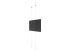 Peerless-AV DSF265L - Mounting kit (ceiling plate, floor plate, VESA mount bracket, 2 steel cables) - Back