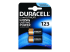 Duracell DL123-X2 - Battery 2 x - Front