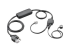 Poly EHS APV-63 - Electronic hook switch adapter for phone - Left-angle