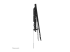 Neomounts LEVEL-750 - Mounting kit - Left side