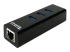 Plugable USB3-HUB3ME - Right-angle