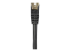 Startech 7m CAT6A Ethernet Cable, 10 Gigabit Shielded Snagless RJ45 100W PoE Patch Cord, CAT 6A 10GbE STP Network Cable w/Strain Relief, Black, UL Certified Wiring/TIA - Close up