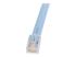 StarTech.com 6 ft RJ45 to DB9 Cisco Console Management Router Cable - Close up