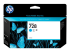HP 728 - cyan - original - Front