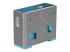 Lindy USB Port Blocker - Left-angle