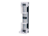 Intellinet Patch Panel, Cat5e, Wall-mount, UTP, 12-Port, Black - Back