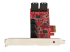 StarTech.com SATA PCIe Card, 10 Port PCIe SATA Expansion card, 6Gbps SATA Card, Low/Full Profile, Stacked SATA Connectors, ASM1062 Non-Raid SATA Controller Card / Adapter - Left side
