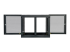 Eaton Tripp Lite Series 12U Wall Mount Rack Enclosure Server Cabinet Side Mount Wallmount - Left side
