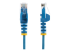 StarTech.com 2m Slim LSZH CAT6 Ethernet Cable, 10 Gigabit Snagless RJ45 100W PoE Patch Cord, CAT 6 10GbE UTP Network Cable w/Strain Relief, Blue, Fluke Tested/ETL, Low Smoke Zero Halogen - Front