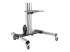 StarTech.com Heavy Duty Rolling Portable TV Cart Stand with Wheels - Close up