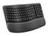 Logitech Ergo Series Wave Keys for Business - Left-angle