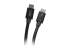 C2G 2.5ft Thunderbolt 4 USB C Cable - Left-angle