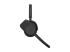 Jabra Perform 75 - Headset - Left side