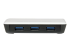 StarTech.com USB 3.0 to Gigabit Ethernet NIC Network Adapter with 3 Port Hub - Front