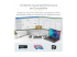 StarTech.com USB-C & USB-A Dock, Hybrid Universal Laptop Docking Station with Dual Monitor Display 4K 60Hz HDMI & DisplayPort, 60W Power Delivery, Gigabit Ethernet, Windows, Mac Chrome - Front