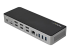 StarTech.com USB-C & USB-A Dock, Hybrid Universal Triple Monitor Laptop Docking Station w/ DisplayPort & HDMI 4K 60Hz, 85W Power Delivery, 6x USB Hub, Ethernet, Audio, USB 3.1 Gen 2 10Gbps - Back