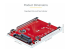 StarTech.com M.2 to U.3 Adapter, For M.2 NVMe SSDs, PCIe M.2 Drive to 2.5inch U.3 (SFF-TA-1001) Host Adapter/Converter, TAA Compliant - Left-angle