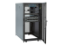 StarTech.com 25U Server Rack Cabinet, 4 Post Adjustable Depth 7" to 35" Locking Vented Mobile/Rolling Network/Data/IT Equipment Enclosure w/ Casters/Hook & Loop Dell PowerEdge, HP ProLiant - Left-angle