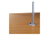 Lindy Desk Clamp Pole - Front