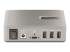 StarTech.com 10-Port USB-C Hub, 8x USB-A + 2x USB-C, Self-Powered w/ 65W Power Supply, USB 3.1 10Gbps Hub w/ BC1.2 Charging, Desktop/Laptop USB Hub with 3ft Locking USB-IF Certified Cable - Back
