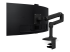 Ergotron LX - Mounting kit (articulating arm, desk clamp mount, grommet mount, 8" pole) - Back