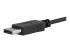StarTech.com 3ft/1m USB C to DisplayPort 1.2 Cable 4K 60Hz, USB-C to DisplayPort Adapter Cable HBR2, USB Type-C DP Alt Mode to DP Monitor Video Cable, Compatible with Thunderbolt 3, Black - Close up