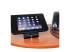 StarTech.com Secure Tablet Enclosure Stand- Lockable Anti Theft Steel Desk or Wall Mount for 9.7" iPad / Tablet - Left-angle