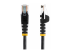 Startech 0.5m Black Cat5e / Cat 5 Snagless Ethernet Patch Cable 0.5 m - Multi-angle