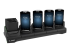 Zebra 5-Slot Ethernet ShareCradle - Left-angle