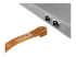 LINDY - LAN port blocker key - Right-angle