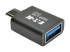 Eaton Tripp Lite Series USB 3.1 Gen 1.5 Adapter USB-C to USB Type A M/F 5 Gbps Tablet Smart Phone - Left-angle