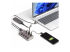 Startech 4-Port Self-Powered USB-C Hub with Individual On/Off Switches, USB 3.0 5Gbps Expansion Hub w/Power Supply, Desktop/Laptop USB-C to USB-A Hub, 4x BC 1.2 (1.5A), USB Type C Hub - Right-angle