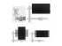 StarTech.com Six-Monitor Desk Mount w/ Crossbar, Up To 32" Screens/17.6lb - Multi-angle
