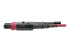 Eaton Tripp Lite Series 40G MTP/MPO to 4xLC Fan-Out OM4 Plenum-Rated Fiber Optic Cable, 40GBASE-SR4, Push/Pull Tabs, Magenta, 5 m - Close up