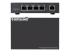 Intellinet 4-Port Gigabit Ultra PoE Extender, Adds up to 100 m (328 ft.) to PoE Range, 90 W PoE Power Budget, Four PSE Ports with up to 30 W Output, IEEE 802.3bt/at/af Compliant, Metal Housing - Multi-angle