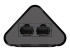 D-Link DPE-302GE Gigabit PoE Extender - Left side