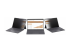 StarTech.com 4-Way 12.4in Surface Laptop Go 1/2/3 Privacy Screen Filter, Portrait/Landscape, Touch-Enabled, +/- 30 Deg. View, Blue Light Reduction, Matte Finish - Multi-angle
