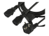 StarTech.com 2m (6ft) Computer Power Cord, 18AWG, EU Schuko to 2x C13 Power Cord, 10A 250V, Black Replacement AC Cord, TV/Monitor Power Cable, Schuko CEE 7/7 to IEC 60320 2x C13 Power Cord - Right-angle