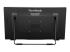 ViewSonic TD2465 - LED monitor - Back