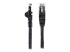 StarTech.com 1m LSZH CAT6 Ethernet Cable, 10 Gigabit Snagless RJ45 100W PoE Network Patch Cord with Strain Relief, CAT 6 10GbE UTP, Black, Individually Tested/ETL, Low Smoke Zero Halogen - Multi-angle