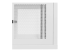 Eaton Tripp Lite Series Wallmount Rack Enclosure Cabinet 9U Switch Depth Deep White - Right side