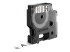 DYMO D1 Durable - Self-adhesive - Right-angle