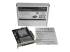 StarTech.com Quad Port 10G SFP+ Network Card, Intel XL710 Open SFP+ Converged Adapter, PCIe 10 Gigabit Ethernet Server NIC, 10GbE Fiber Optic LAN Card Dell PowerEdge HPE ProLiant, NIC Card - Front