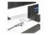 StarTech.com USB-C Multiport Adapter w/Attached USB-C to USB-A Dongle, Dual HDMI (4K30Hz/1080p60Hz), 3x USB-A, Mini Laptop Docking Station, Travel Dock, 1.3ft/40cm Cable - Left-angle