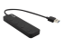 i-Tec USB 3.0 Metal HUB 4 Port with individual On/Off Switches - Back