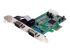 StarTech.com 2 Port Native PCI Express RS232 Serial Adapter Card with 16550 UART (PEX2S553) - Left-angle